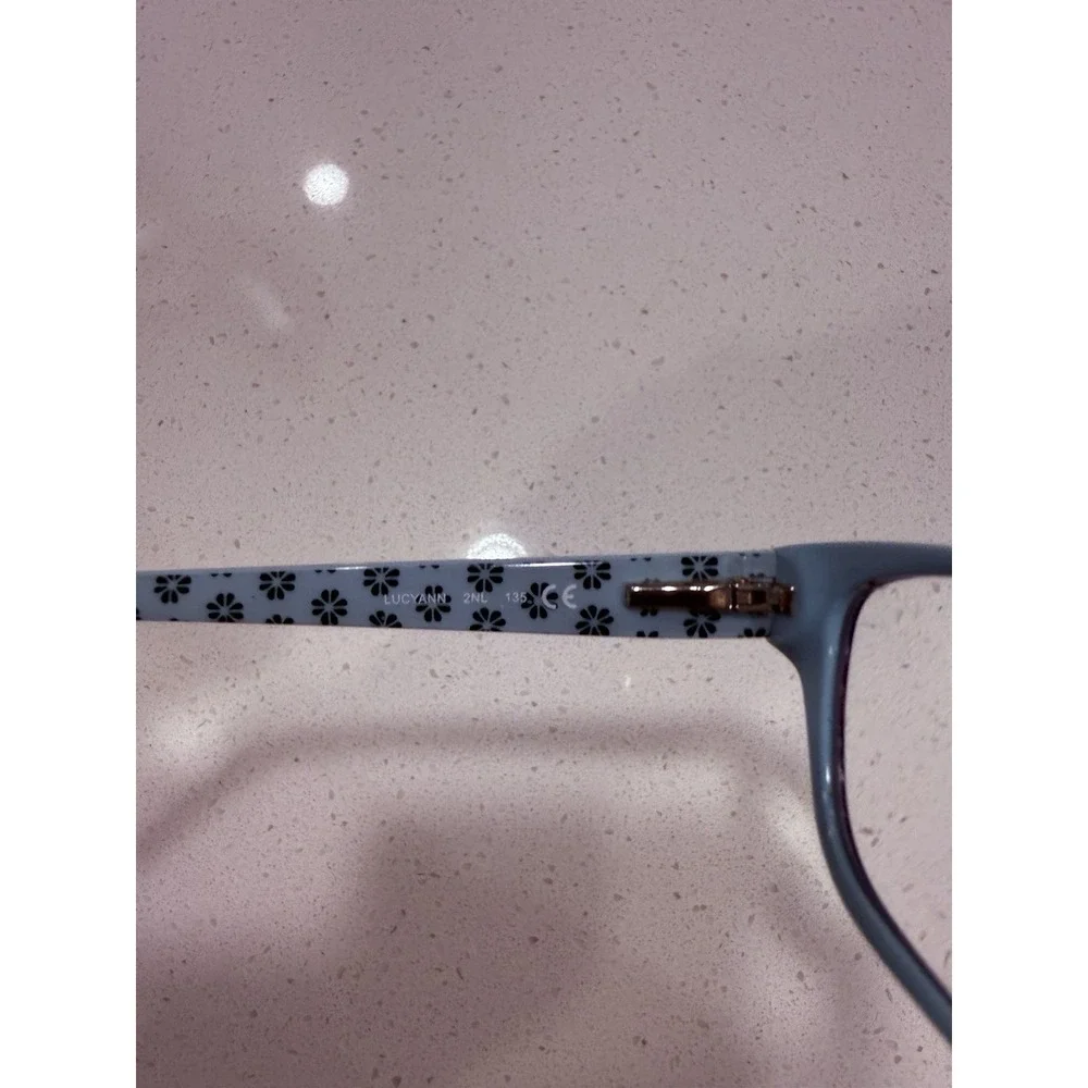 kate spade lucyann eyeglasses frames brown havana 53-16-135